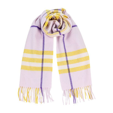 BURBERRY チェックパターンカシミアマフラー 8079556 B7312 118455993