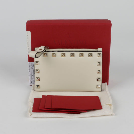 Valentino Rockstud Zip Cardholder TW2P0605BOL 118005379