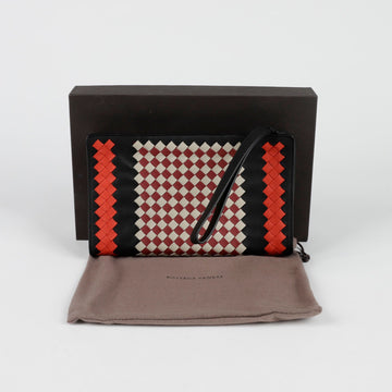 BOTTEGA VENETA イントレチャート フラップ ポーチ 546882 118063066