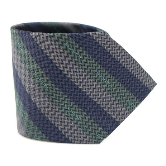 Lancel 100% Silk Multi-Color Stripe Pattern Tie CO65864ETC 118588890