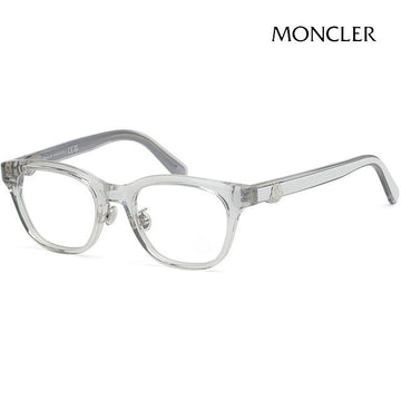 Moncler Eyeglass Frame ML5185D 020 Asian Fit Fashion Transparent Horn Square 118697000