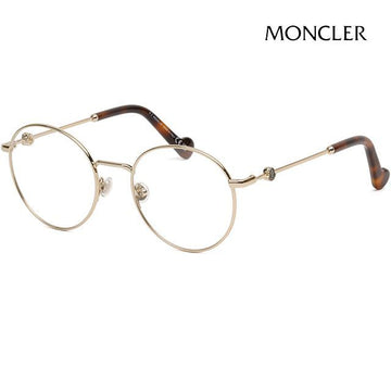 MONCLER モンクレール 眼鏡フレーム ML5107 032 ラグジュアリー 軽量 ゴールド メタルラウンド 118697057