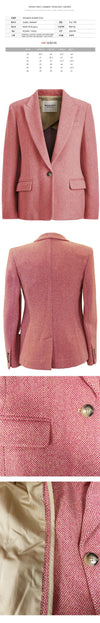 ISABEL MARANT LOUISON ウール ブレザー ラズベリーエクール VE0384FA B3D05E RYEC 118712768 [P]