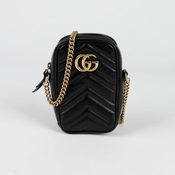 GUCCI GG マモン ミニ ショルダー クロスバッグ 598597 118586106