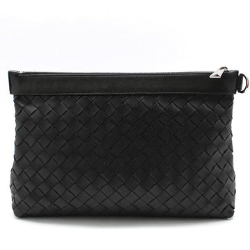 Bottega Veneta Black Intrecciato Mesh Small Clutch 651852 118949032