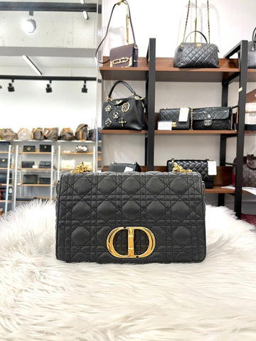 DIOR Caro Bag Medium Schwarz (M9242) 118951746