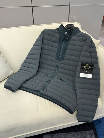 STONE ISLAND Dunkelgrüner TC Daunen-Padding V0057 711543825 118952084