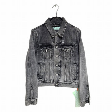 OFF WHITE Damen Denimjacke mit Logo 1263 118975813