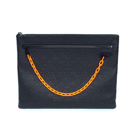 Louis Vuitton Virgil Abloh Toriyon Monogram Chain Clutch Bag 118981615