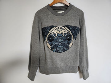 Juun.j 48 Pug Men's Sweatshirt JC62410083 119086965