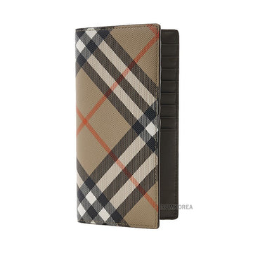 BURBERRY MS CAVENDISH BIN A2021 FW24 Herren Check Continental Geldbörse 119193965
