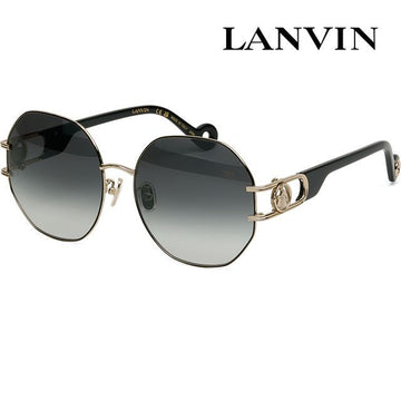 LANVIN ラウンドメタルテサングラス金ロゴLNV126SLB 119254406