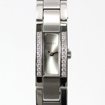 Gucci 4600L 22P Bezel Diamond Quartz Steel Women's Watch 4600L 22P 119261372