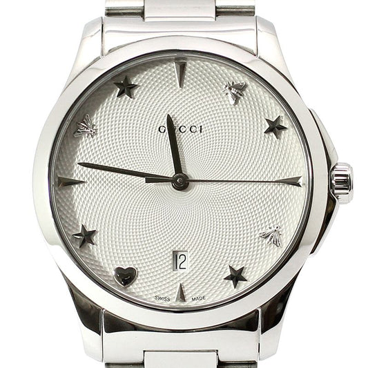 Gucci Timeless 38MM Quartz Steel Watch YA1264028 119261396