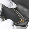 Saint Laurent Black Monogram Grained Poudre Embossed Leather Small Wallet stamp: 668290 BOWA1 119391348 [P]