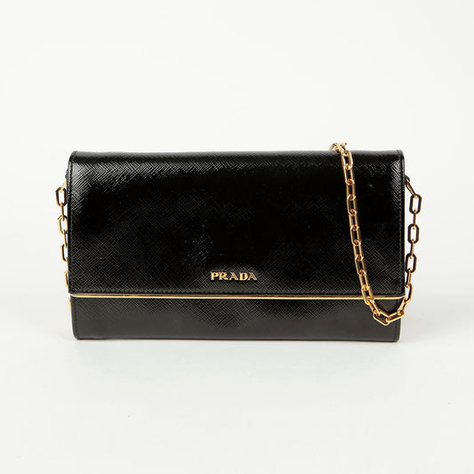 PRADA チェーン長財布兼クロスボディバッグ BT0920 118456572