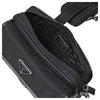 Prada Rinalyn Triangular Logo Crossbody Bag Black 2VH133 2DMH F0002 119565568 [P]