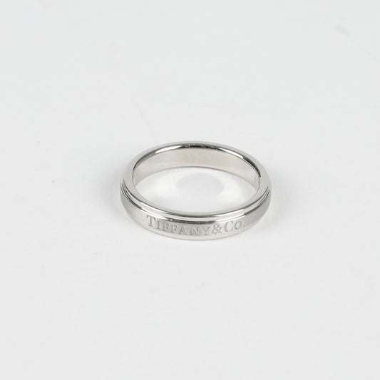 Tiffany & Co Size 15 Platinum Satin Finish Band Ring 28270377