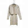 HERMES Mosaik Zweiteiler Beige Toast 119570111 [P]