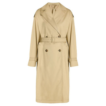 MaxMara Belted Trench Coat Beige 2426026021 001 119577514