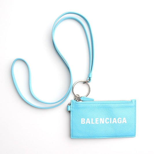 Balenciaga Light Blue Card Holder 119579941