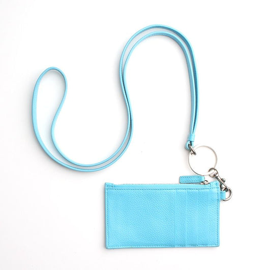 Balenciaga Light Blue Card Holder 119579941