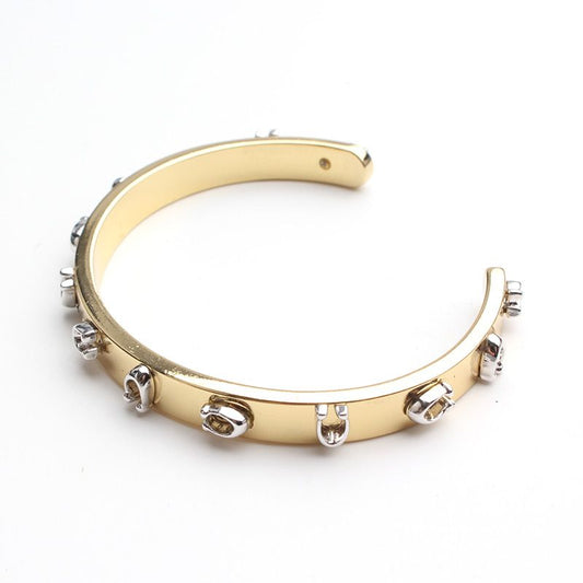 Coach Gold Plated Horseshoe Bracelet 119590535