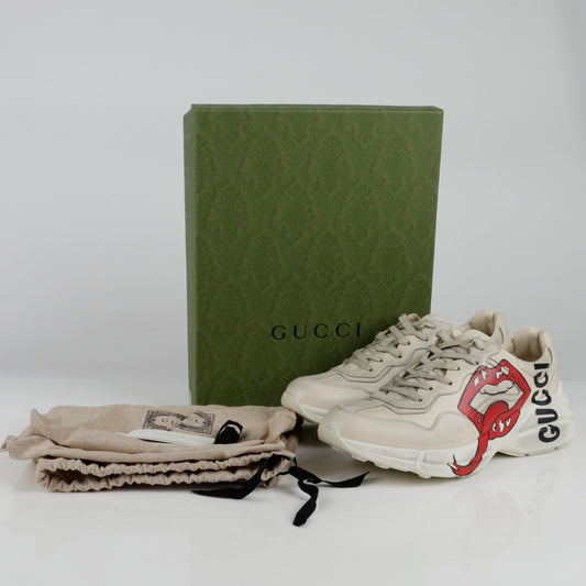 Gucci Dirty Lip Laiton Sneakers 11.5 119464423
