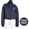 MIU MIU ML954 13FM F0008 ロゴ クロップ ダウン パディング ジャケット 114291762 [P]