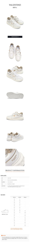 VALENTINO ロースタッド ロートップ スニーカー 2W2S0CS4-RUS-L71 51589161 [P]