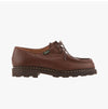 Praboot Mikael Ebony Grain Derby Loafers 160315404 [P]