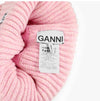 GANNI strukturierte Mütze mit Logo-Patch A4429 395 144593468 [P]