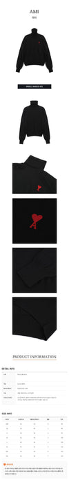 AMI Turtleneck Pullover 67814499 [P]
