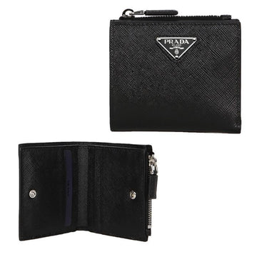 PRADA 2ML049 QHH F0002 Dreiecklogo Saffiano Reißverschluss-Münzbörse 106674648