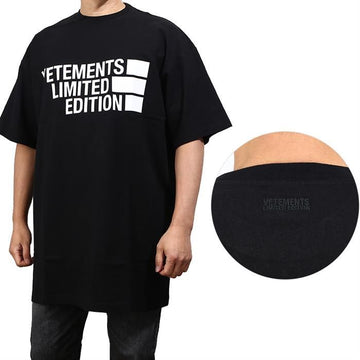 VETEMENTS UE51TR810B F BLACK T-Shirt Limited Edition 64553998