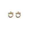 Salvatore Ferragamo Twisted Earrings 76-0671 115106086 [P]
