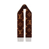 LOUIS VUITTON Reykjavik Schal Dunkelbraun M78125 65041954 [P]
