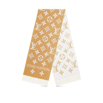 LOUIS VUITTON Simply Signature Schal Beige M77728 65041915