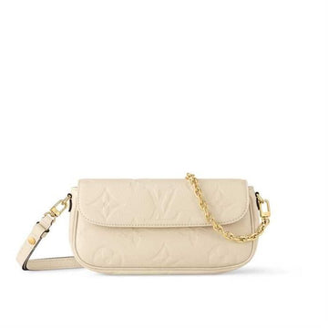 LOUIS VUITTON Wallet on Chain Ivy Empreinte Creme M82210 75633984