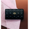 DIOR Klapp-Langzewallet Schwarz M900 81788762 [P]