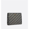 DIOR 30 MONTAIGNE ミディアムポーチ ブルー S2107UT 65041707 [P]
