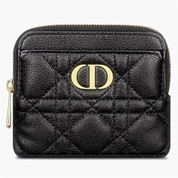 DIOR CARO LAVENDER Geldbörse Schwarz S5177UW 105691829