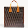 Goyard Voltaire Tote Bag Black Tan 107844935 [P]