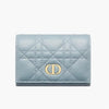DIOR Caro XS Geldbörse Blau S5132UW 64271640 [P]