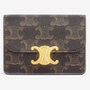 Celine Flap Triomphe Card Holder 10I582CPJ 04LU 65722319 [P]
