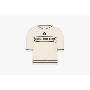 DIOR Ecru Kaschmir-Wollpullover 65042182