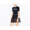 DIOR ネイビー ブルー キャッシュミア ウール ニット 65042181 [P]