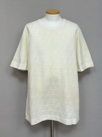 FENDI FF Logo Jacquard T-Shirt 105 119948827