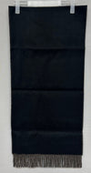 HERMES Cashmere Wendeschal Noir Étaupe 119951123 [P]