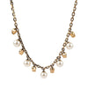 Alexander McQueen Skull Pearl Necklace 115111479 [P]